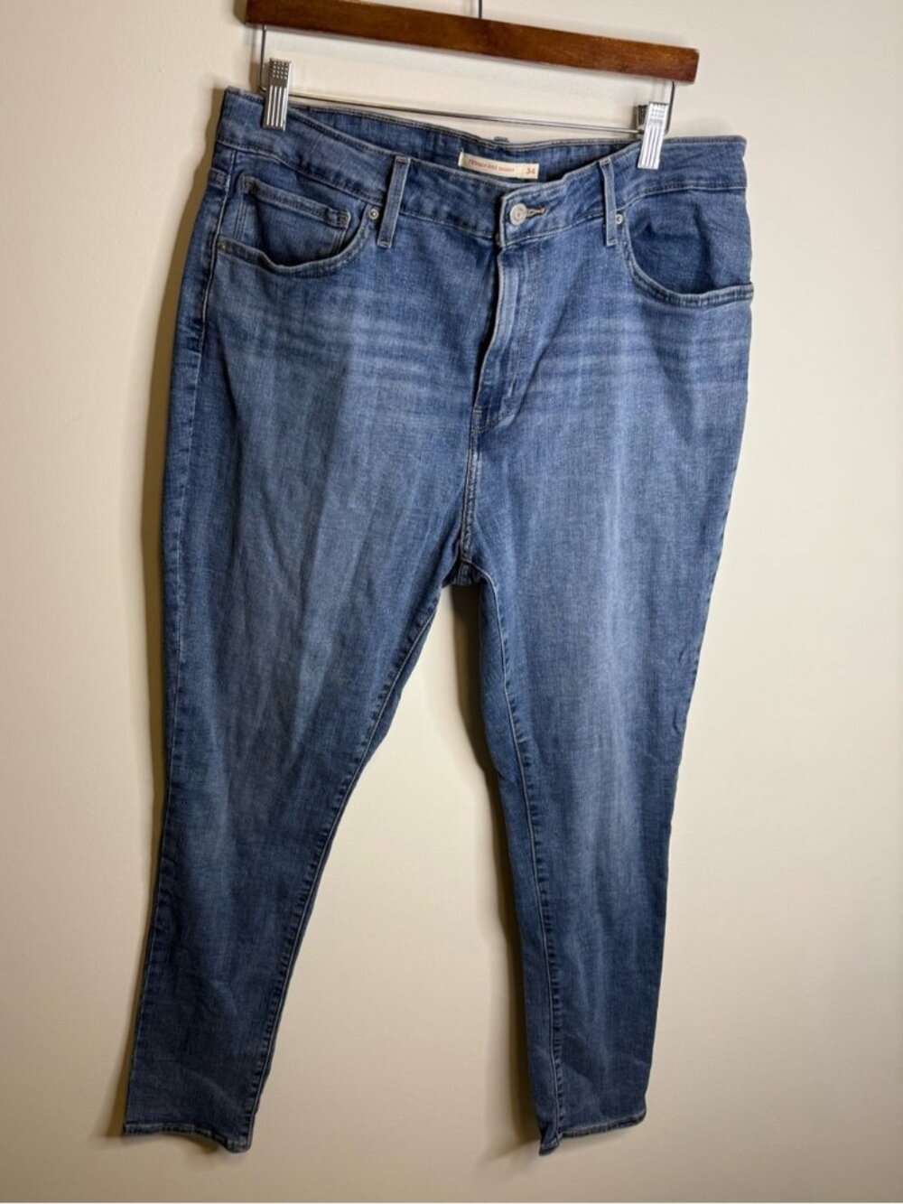 Levi’s 721 Women’s High Rise Skinny Jeans Size 34 blue